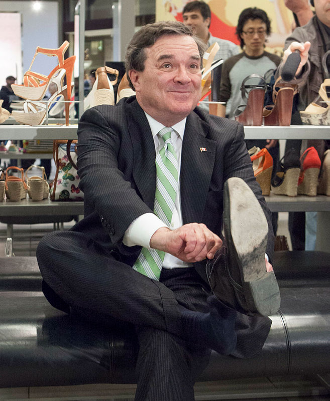 Budget - Minister Flaherty Prepares to Take Next Steps in Canada's Economic  Action Plan with New Canadian-Made Shoes