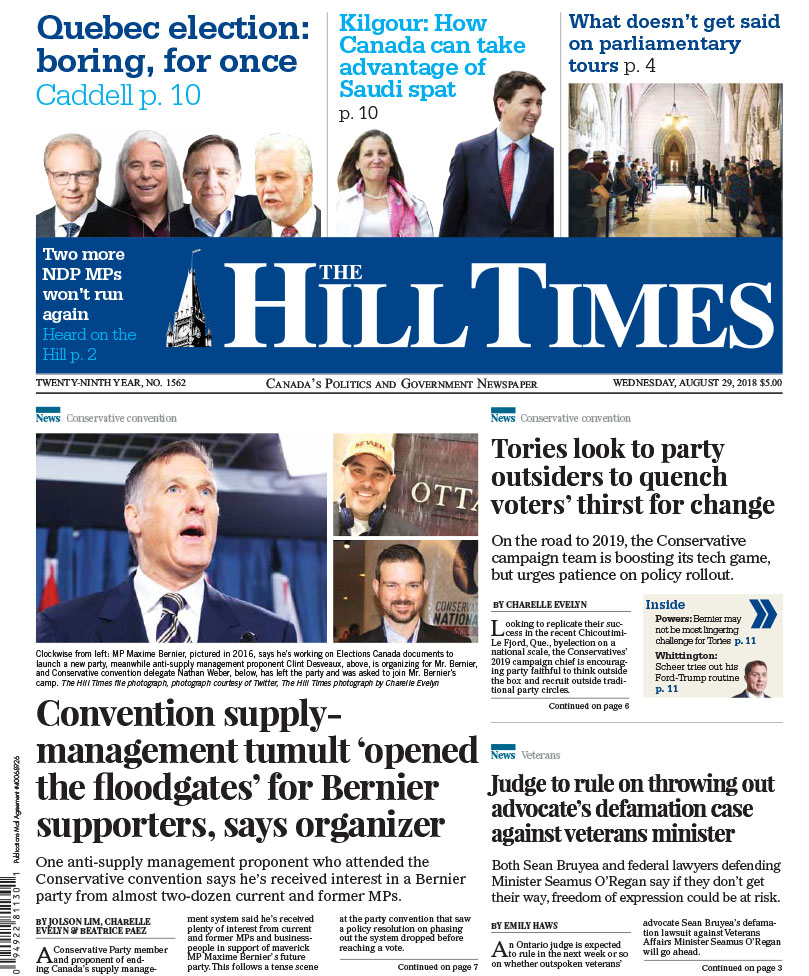 ISSUE 08 29 2018 The Hill Times