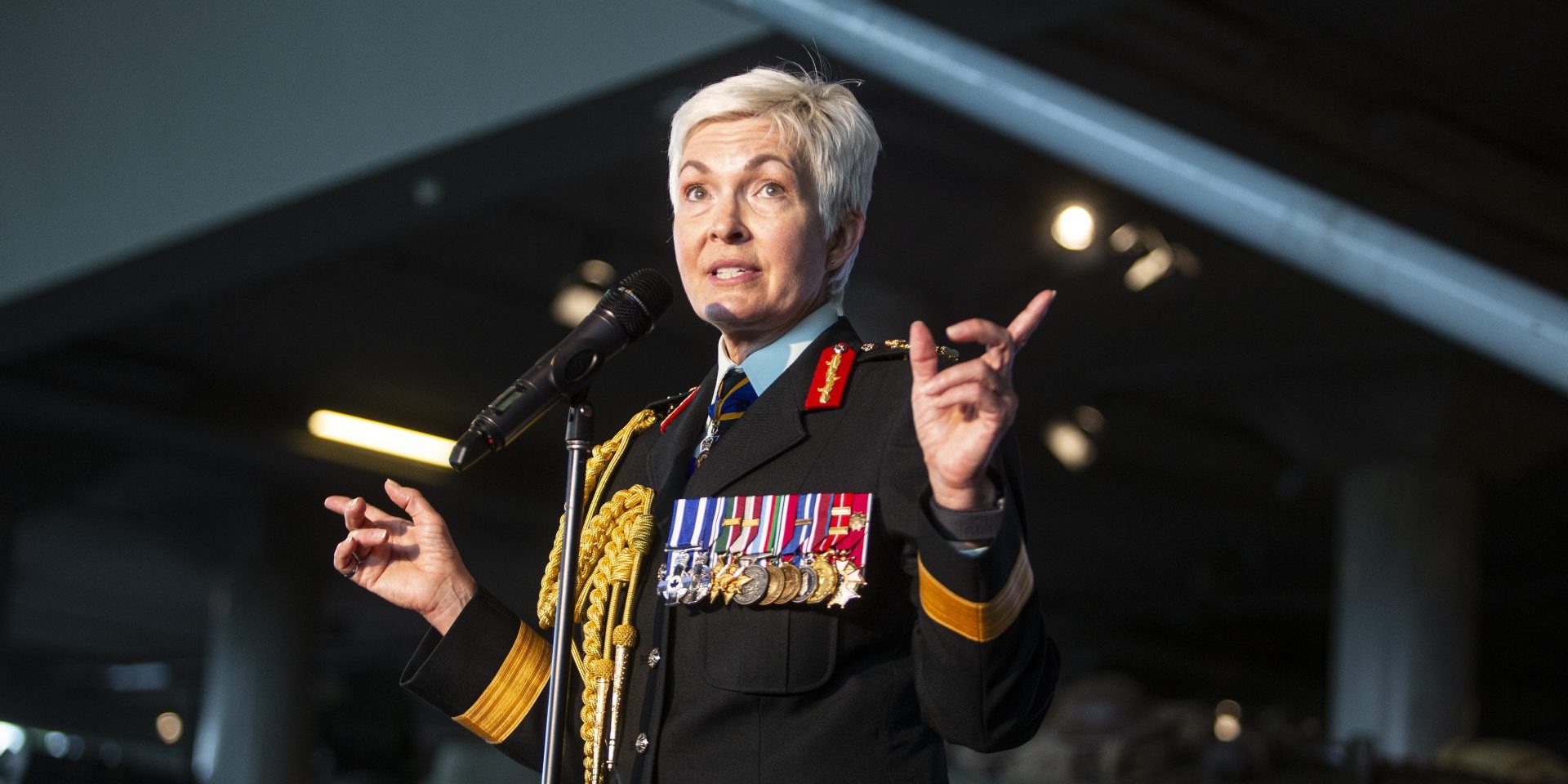 Chief of Defence Staff Gen. Jennie Carignan