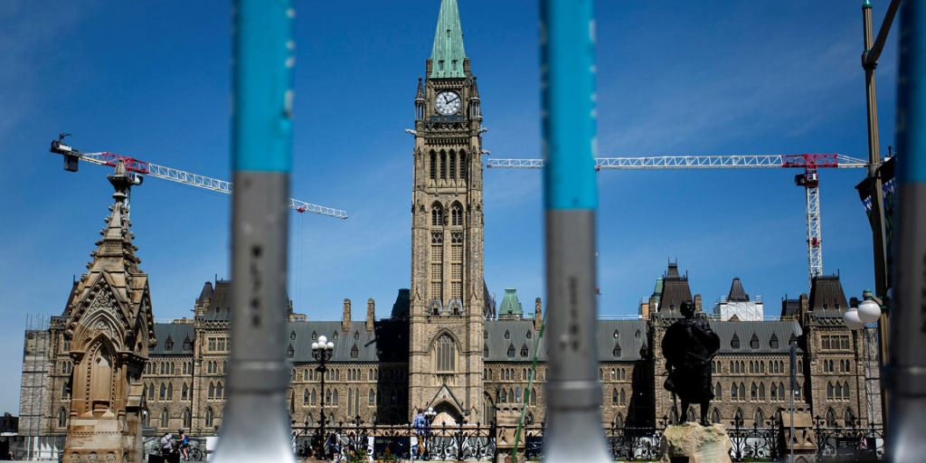 The Centre Block building