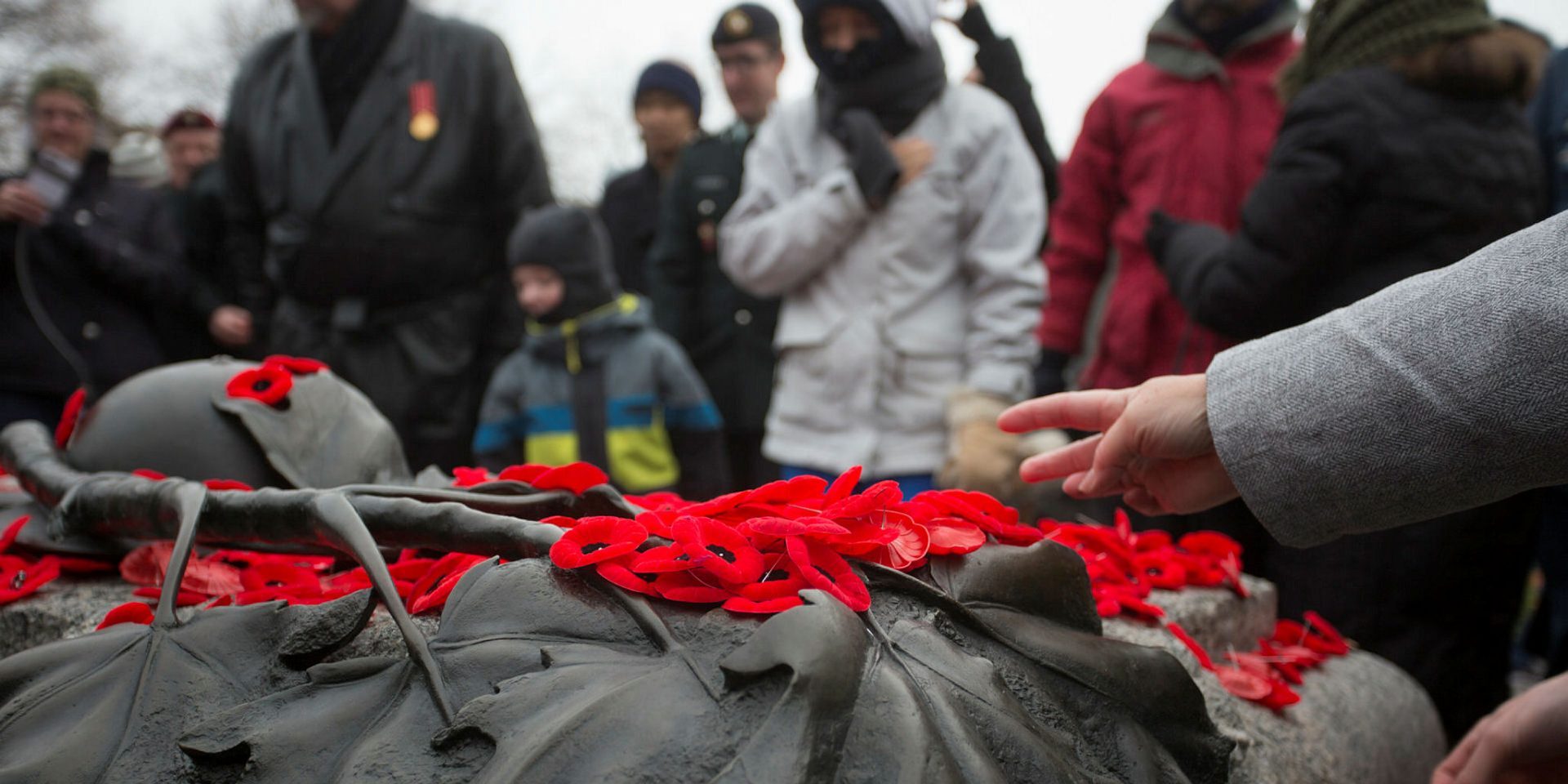 National Remembrance Day ceremony at the National War Memorial in Ottawa on Nov. 11, 2019.