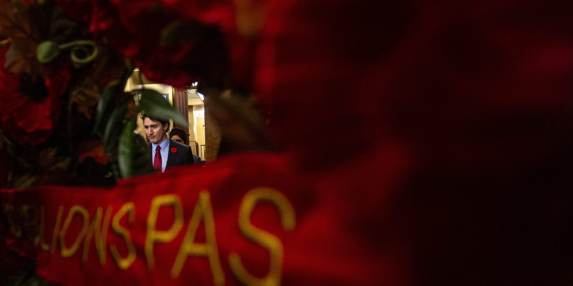 Prime Minister Justin Trudeau speaks with reporters in the House of Commons foyer before Question Period on  Nov. 5, 2024. The Hill Times photograph by Andrew Meade