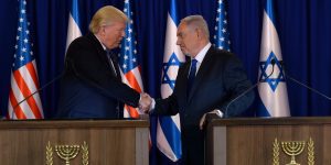 Donald Trump and Benjamin Netanyahu