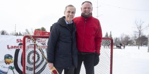 Mark Carney and MP David McGuinty