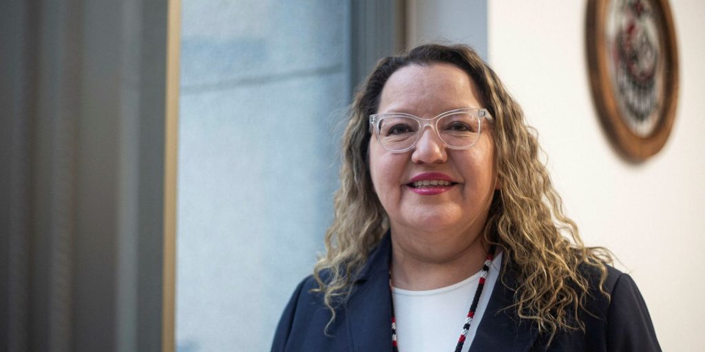 Assembly of First Nations National Chief Cindy Woodhouse Nepinakin