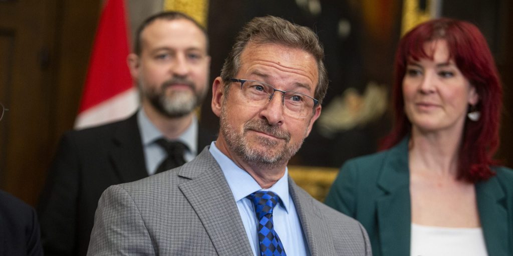 Bloc Quebecois Leader Yves-Francois Blanchet