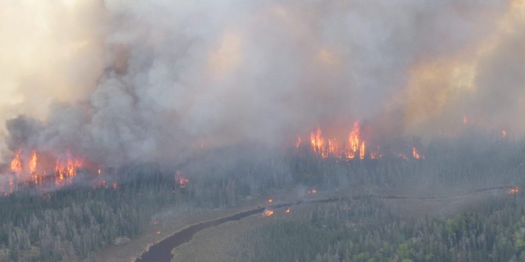 Wildfire in Nopiming