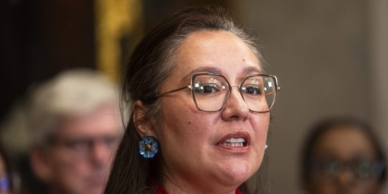 Minister of Indigenous Services Mandy Gull-Masty