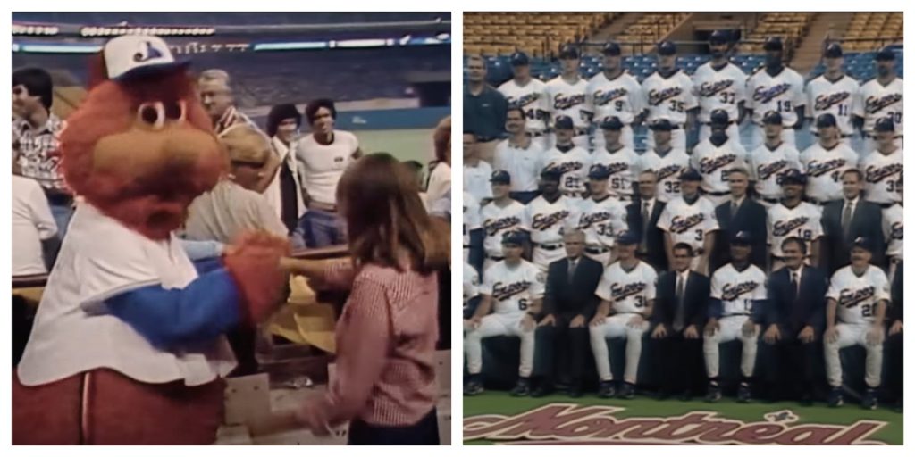 Screenshots from 'Who Killed the Montreal Expos?' film