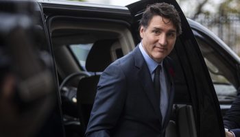 Prime Minister Justin Trudeau arrives at West Block on Oct. 30, 2024. The Hill Times photograph by Andrew Meade