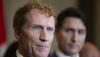 Minister of Immigration, Refugees and Citizenship Marc Miller speaks during a press conference in West Block on  Oct. 24, 2024, to make an announcement about the government’s immigration levels plan.