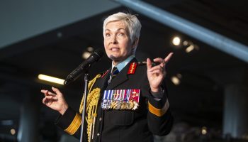 Chief of Defence Staff Gen. Jennie Carignan