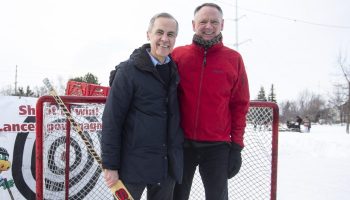 Mark Carney and MP David McGuinty