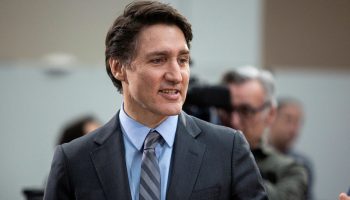 Prime Minister Justin Trudeau arrives for the First Ministers Meeting in Ottawa on Jan. 15, 2025. The Hill Times photograph by Andrew Meade