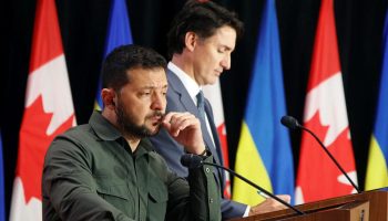 Justin Trudeau, Volodymyr Zelenskyy