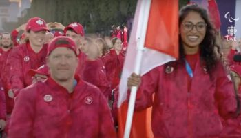 Paralympics Team Canada screen shot from Youtube